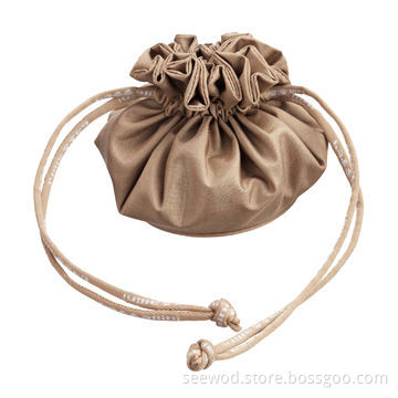 Drawstring Travel Jewelry Pouch